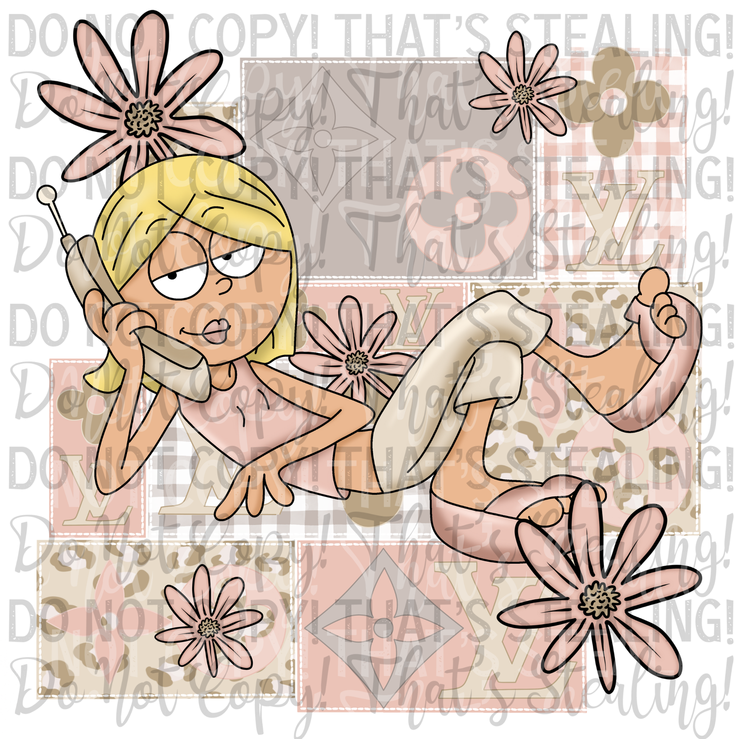 Beige Lizzie Diamond Painting