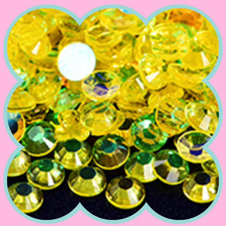 CITRINE AURORA RHINESTONES
