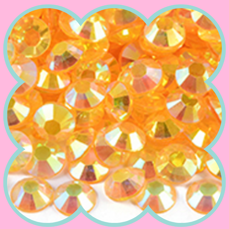 CLEAR TOPAZ AB RHINESTONES