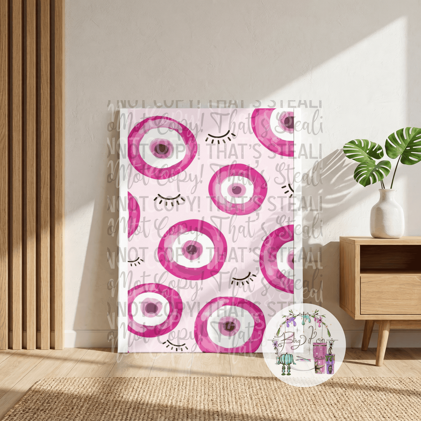 Eye Scatter Canvas DIY Kit- pre order END OF JULY