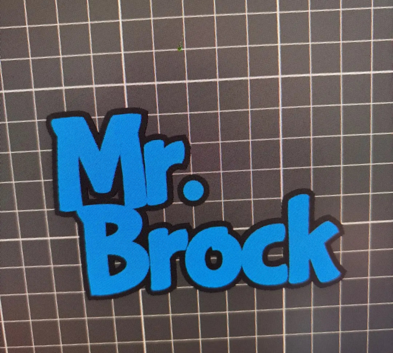 Standing Name Plaque