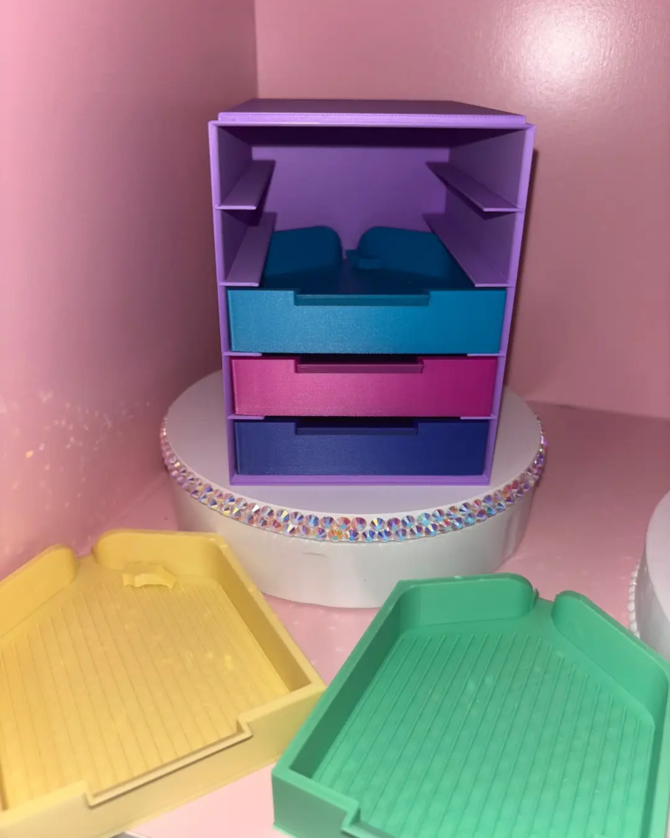 5 Tray Rhinestone Storage