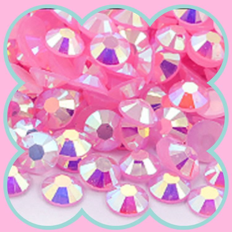 LT PINK AB RHINESTONES