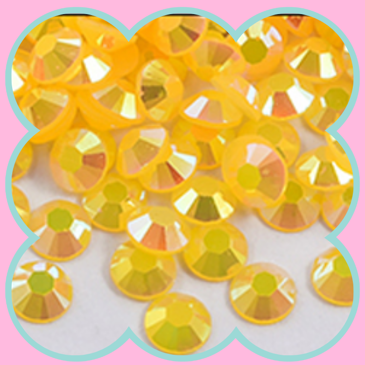 ORANGE AB RHINESTONES