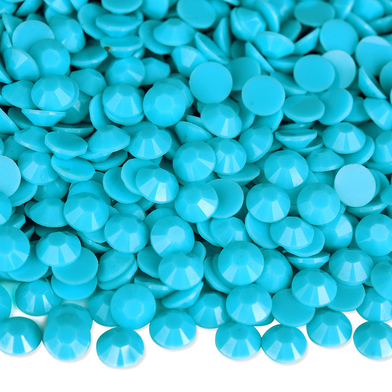 Solid Peacock Rhinestones