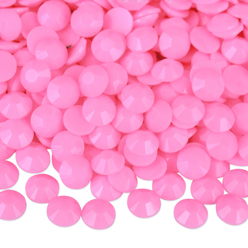 Solid Light Pink Rhinestones