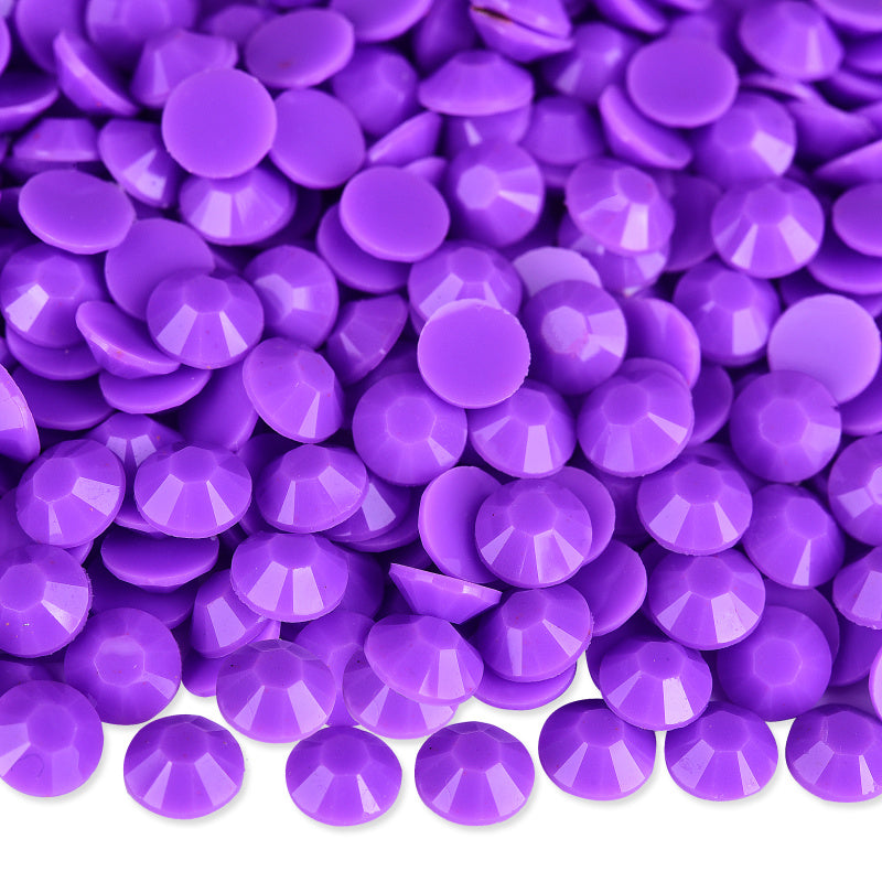 Solid Violet Rhinestones