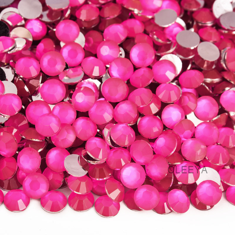 Neon Rose Rhinestones