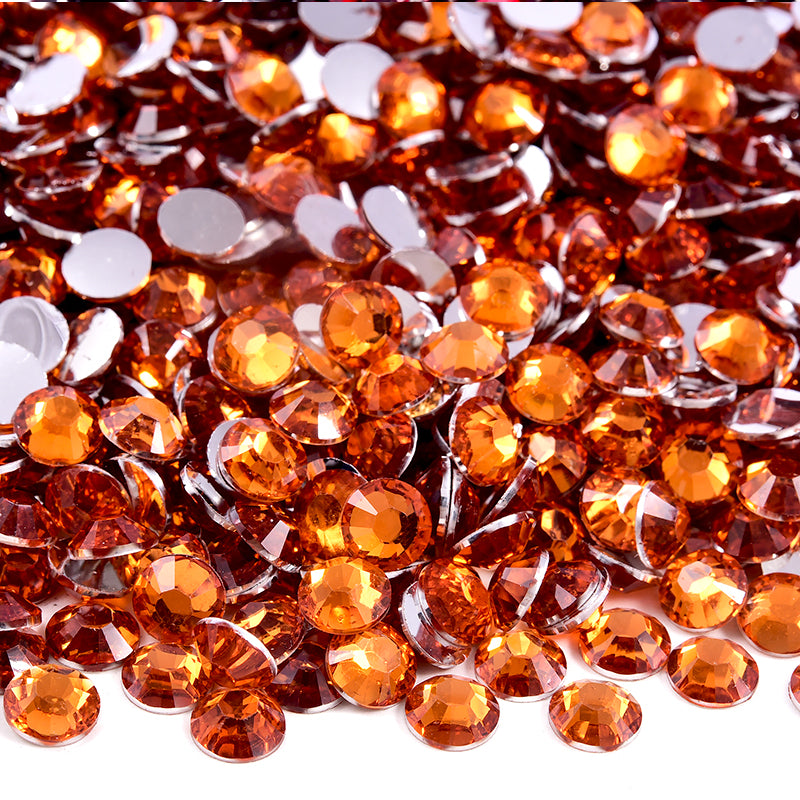 Orange Rhinestones