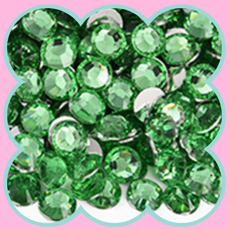 PERIDOT RHINESTONES