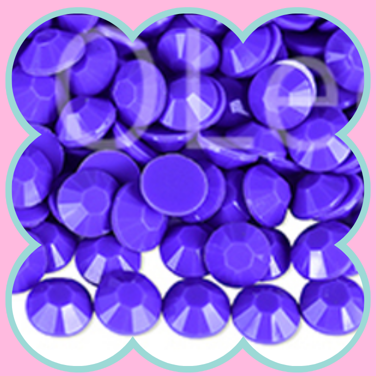 SOLID SAPPHIRE RHINESTONES
