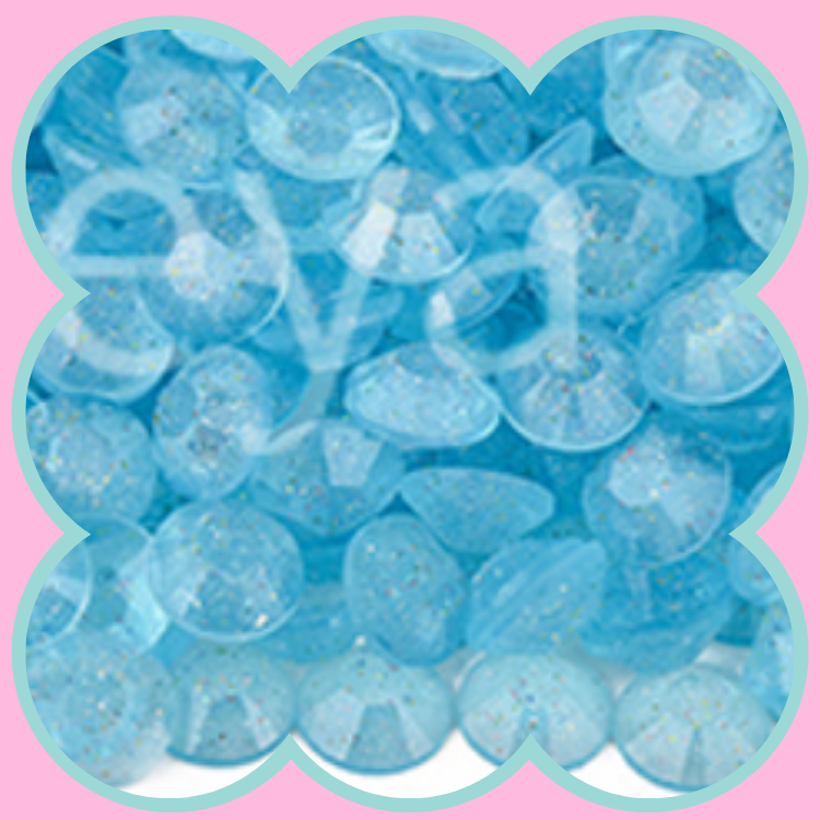 STARRY BLUE LUMINOUS RHINESTONES