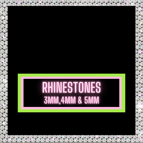RESIN RHINESTONES
