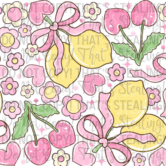 Lemons & Bows Diamond Art