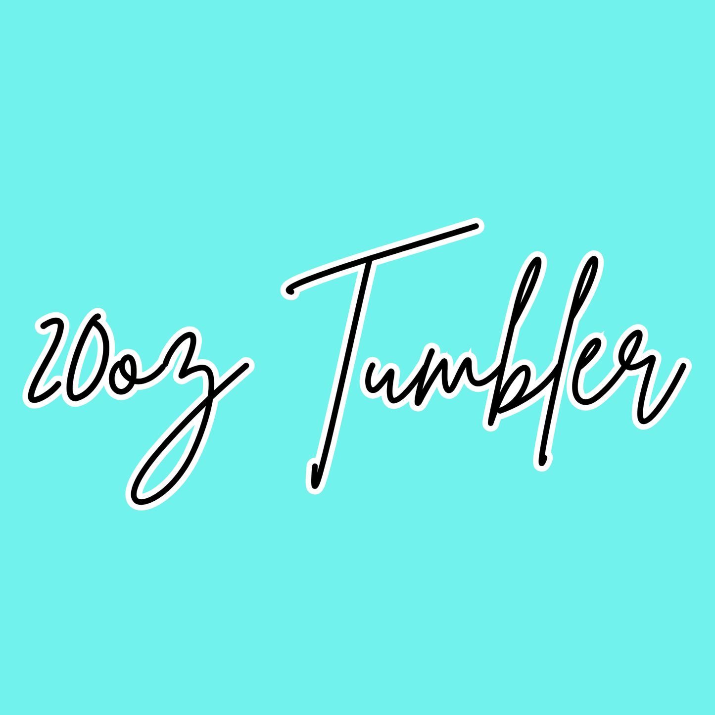 20oz Sublimation Tumbler