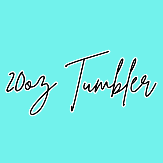 20oz Sublimation Tumbler