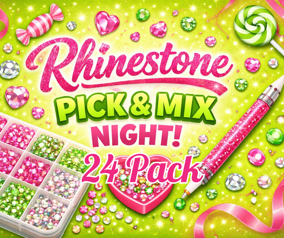 24 Pack Pick And Mix Rhinestone Night