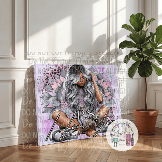 PS I Love You Canvas Diamond Painting