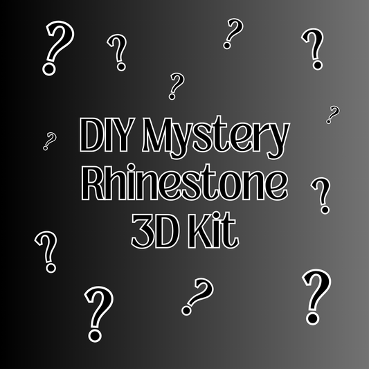 DIY Rhinestone 3D Subscription Box