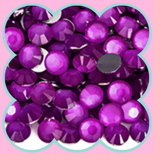 AMETHYST NEON RHINESTONES