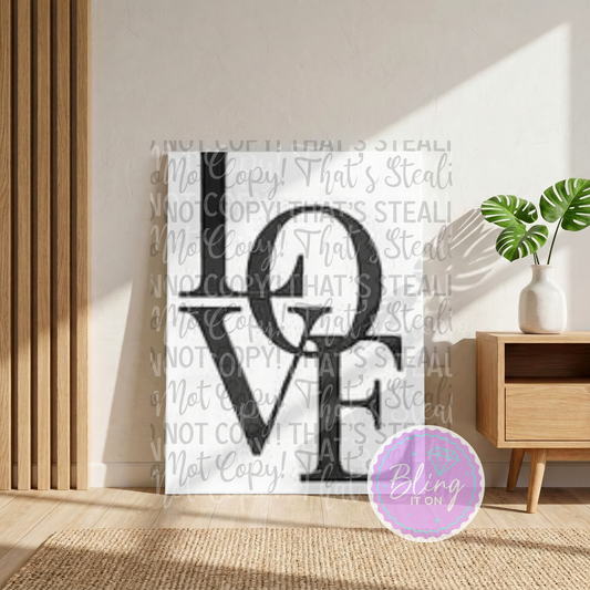 Love Canvas DIY Kit - pre order due early December
