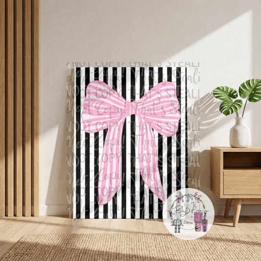 Bow Scatter Canvas DIY Kit