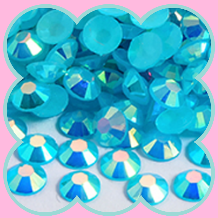 CAPRI BLUE AB RHINESTONES