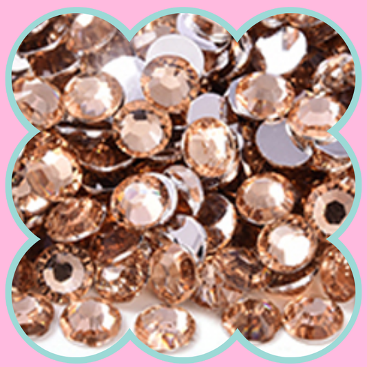 CHAMPAGNE RHINESTONES