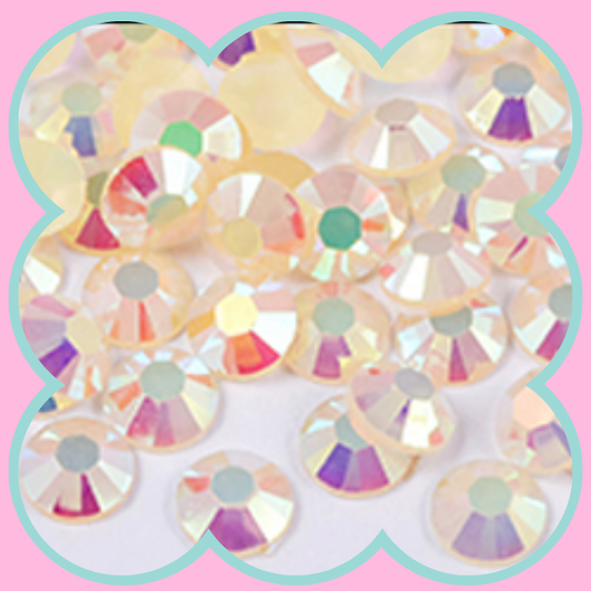 CHAMPAGNE AB RHINESTONES