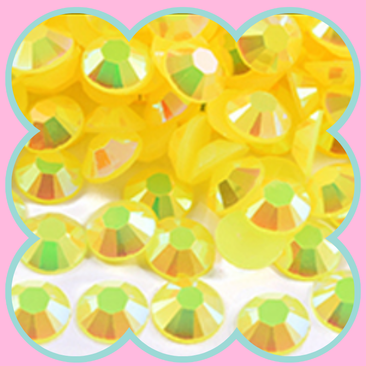 CITRINE AB RHINESTONES