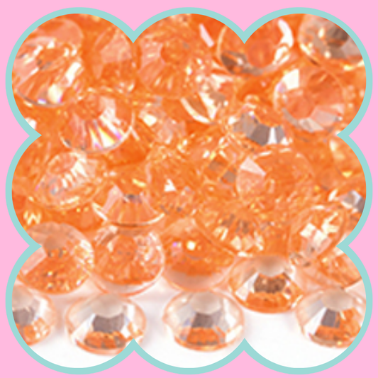 CLEAR CHAMPAGNE RHINESTONES