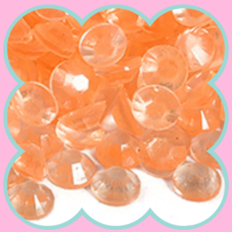 CLEAR CHAMPAGNE LUMINOUS RHINESTONES