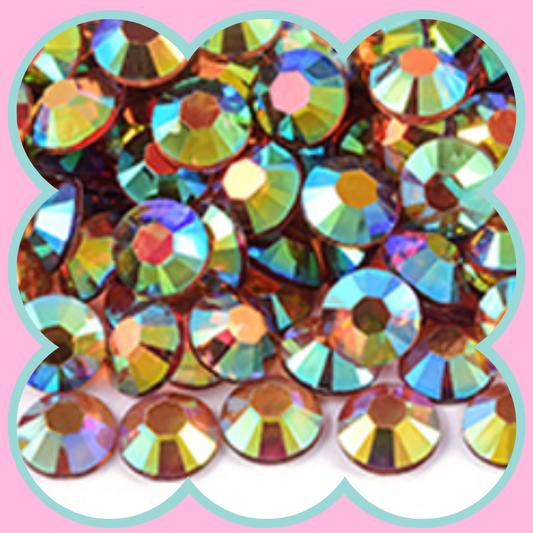 CLEAR COFFEE AB RHINESTONES