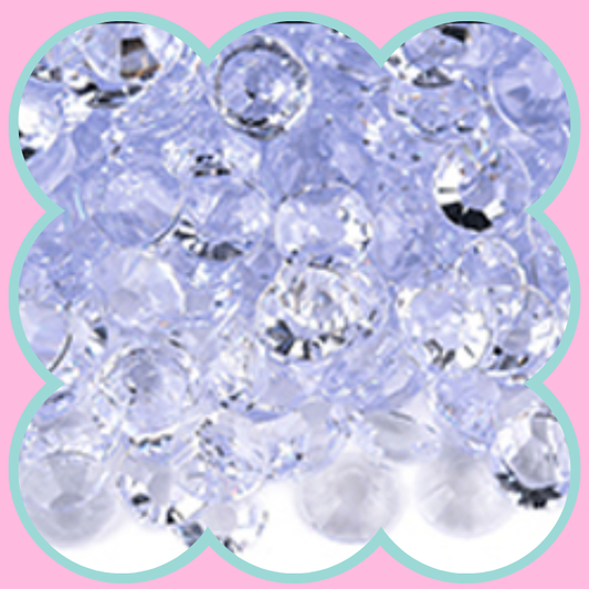 CLEAR LT LT SAPPHIRE RHINESTONES