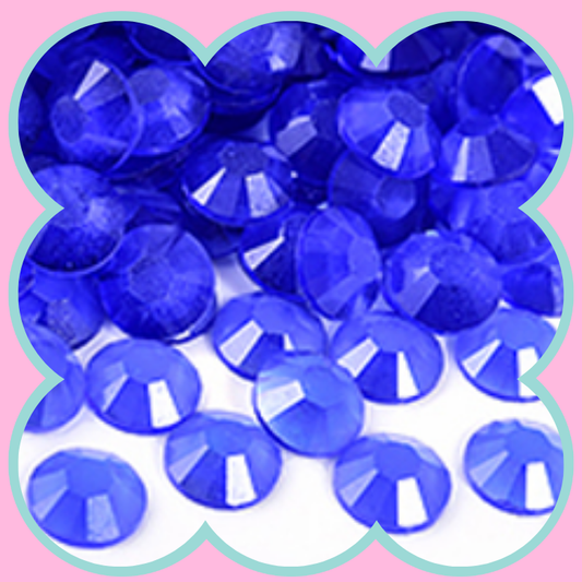 CLEAR SAPPHIRE LUMINOUS RHINESTONES