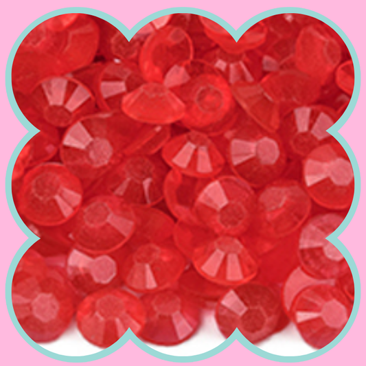 CLEAR SIAM LUMINOUS RHINESTONES