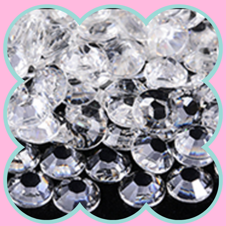 CLEAR RHINESTONES