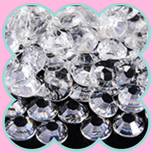 CLEAR RHINESTONES
