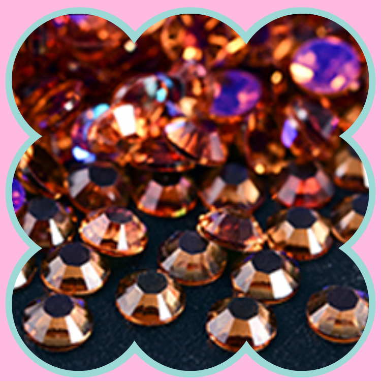 COFFEE AURORA RHINESTONES
