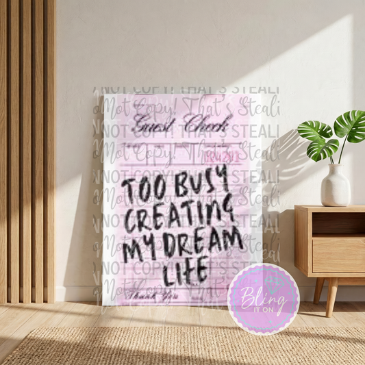 Creating Canvas DIY Kit - pre order due early December