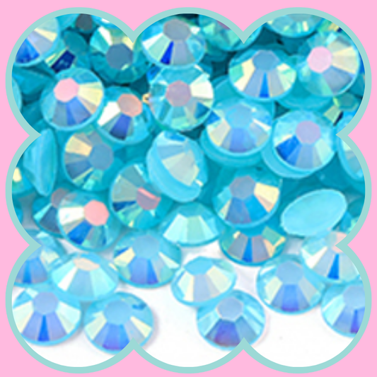 DK AQUAMARINE AB RHINESTONES