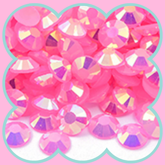 DK PINK AB RHINESTONES