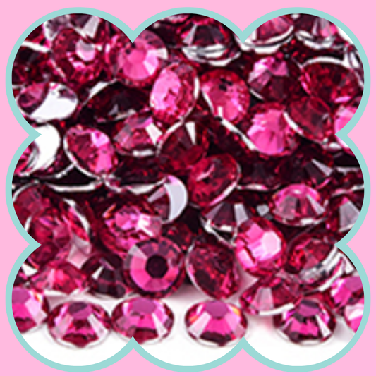 DK ROSE RHINESTONES