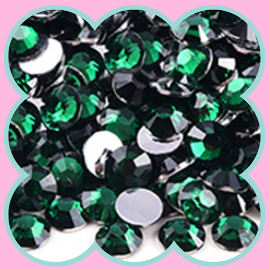 EMERALD RHINESTONES