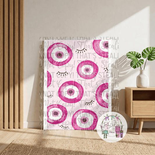 Eye Scatter Canvas DIY Kit