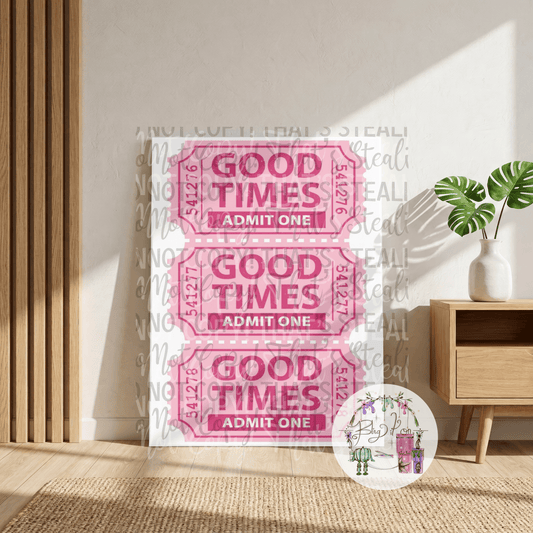 Good Times Scatter Canvas DIY Kit