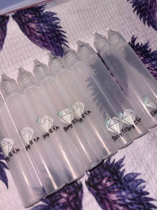 Precision tip glue bottle