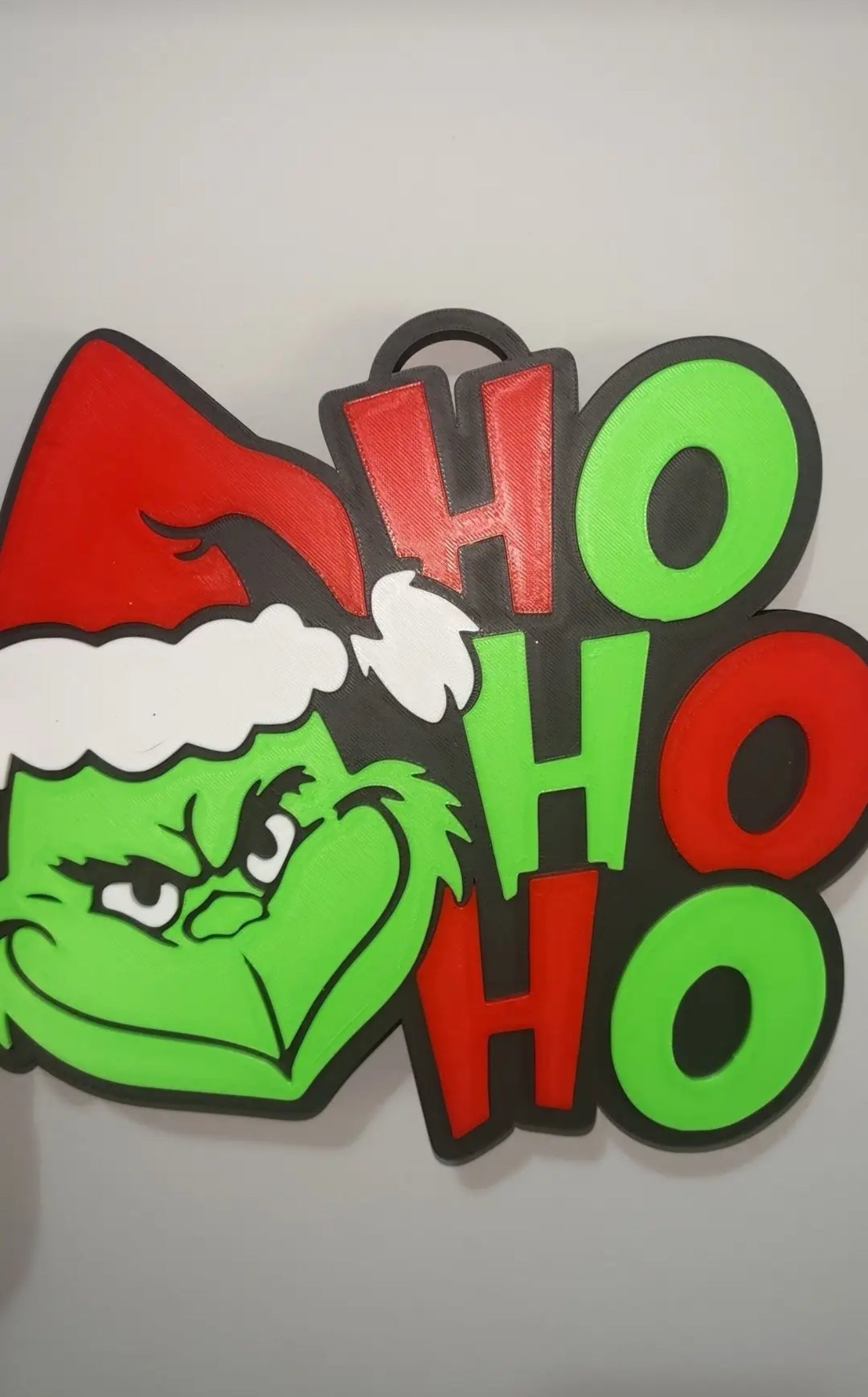 3D GREEN MAN DOOR DECORATION