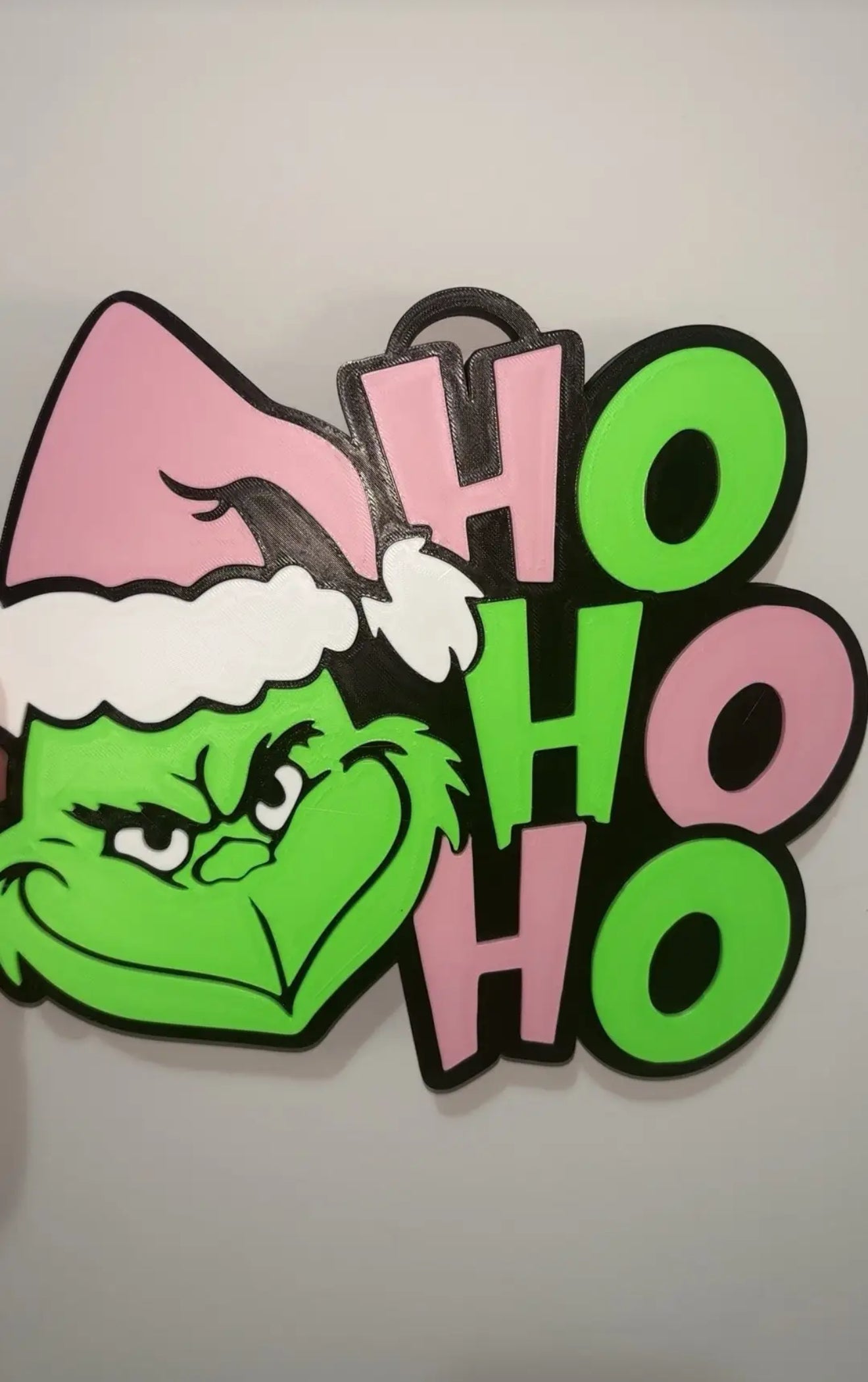 3D GREEN MAN DOOR DECORATION