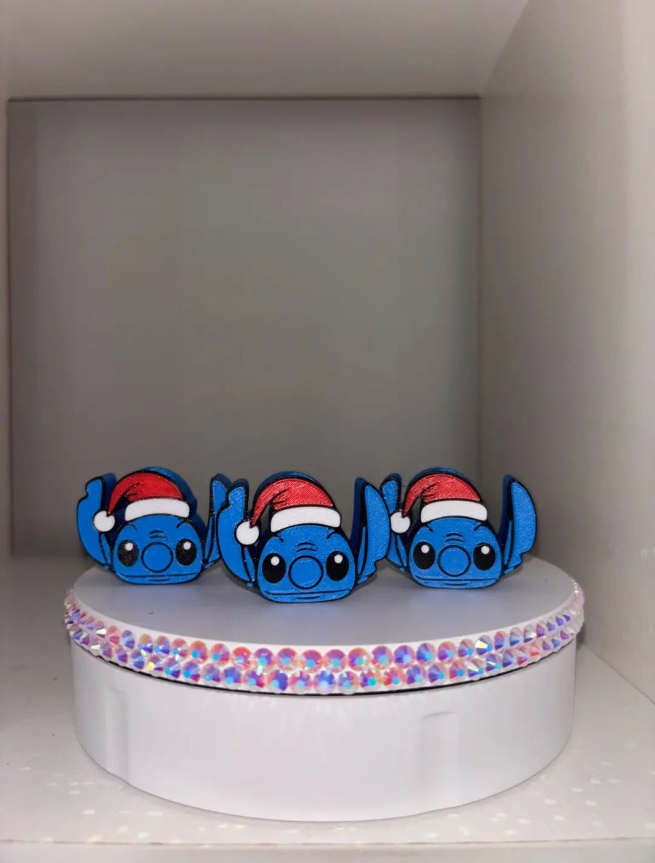 Christmas Alien Straw Topper